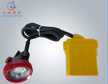China Os mineiros recarregáveis brilhantes farol, padrão elevado conduziram a lâmpada de mineiros vermelha/amarelo fornecedor