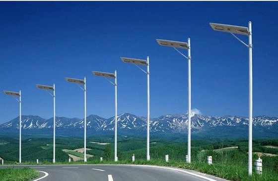 China O quadrado todo do lazer em um conduziu a luz de rua solar, lâmpada de rua posta solar da área cênico fornecedor