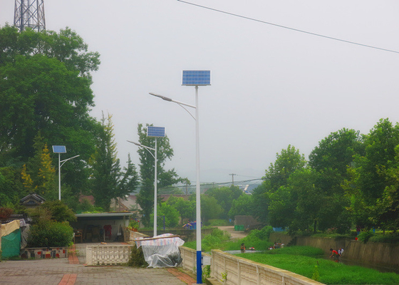 China Liga de alumínio posta solar suportável de luzes de rua 430 * 340 * 145mm do diodo emissor de luz fornecedor