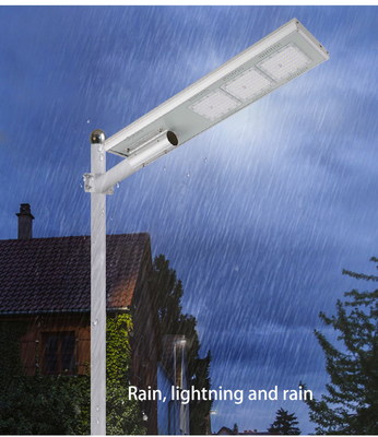 Automatic Integrated LED Solar Street Light 200 Watt 4 Heads 1070x220x50mm