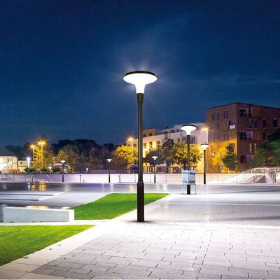 pátio exterior Ip65 550x550mm das ampolas de polo do jardim do diodo emissor de luz 50w