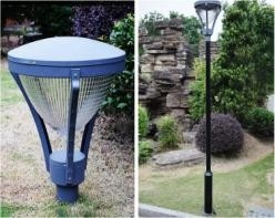 Fabricante exterior das luzes de polo do jardim do diodo emissor de luz E27 450mmx580mm IP65