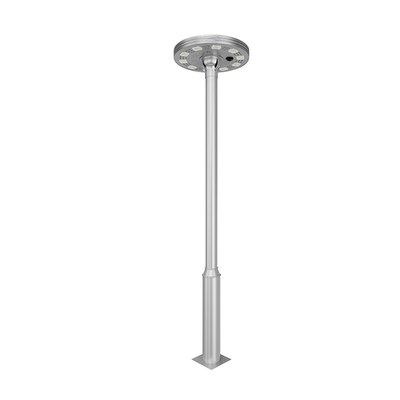 8 o jardim conduzido exterior polo das cabeças 160w ilumina o estilo posto solar D439mm do planeta