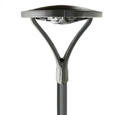 O pátio conduziu o jardim exterior polo ilumina IP65 600x600x520MM 5.8KG 140-76MM 30W